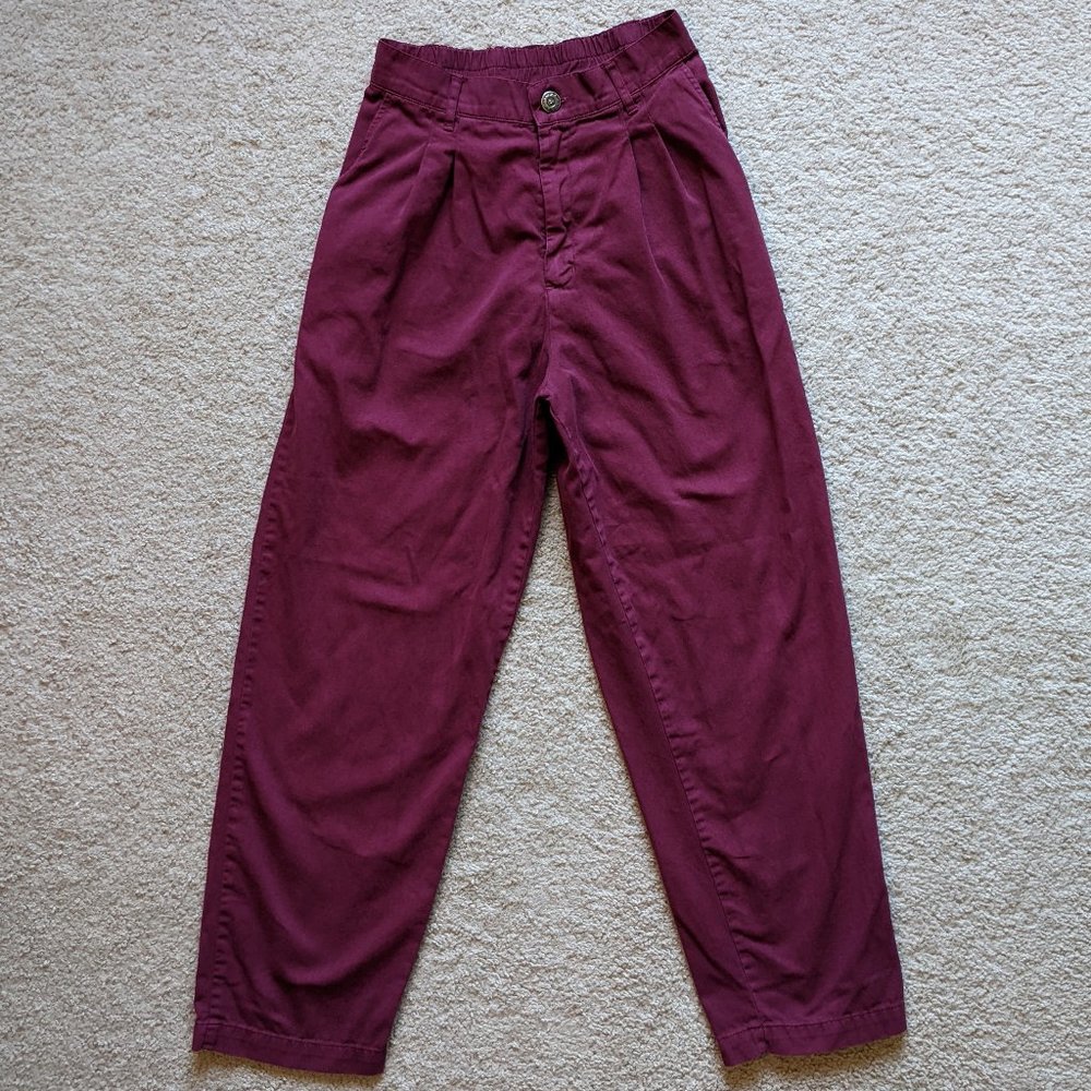 Big Bud Press Pleated High Rise Trousers